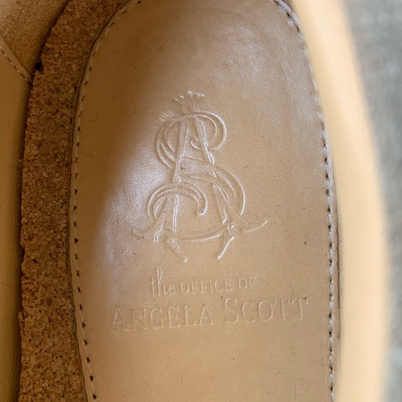 The Office of Angela Scott * Mr. Logan * Taupe Suede Oxfords - Picture 10 of 11
